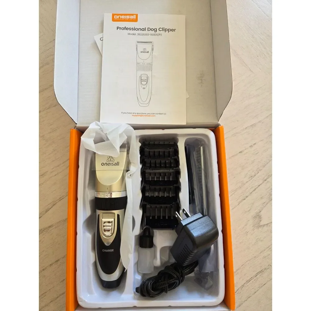 oneisall Dog Clippers Grooming Kit for Dogs Cats Pets